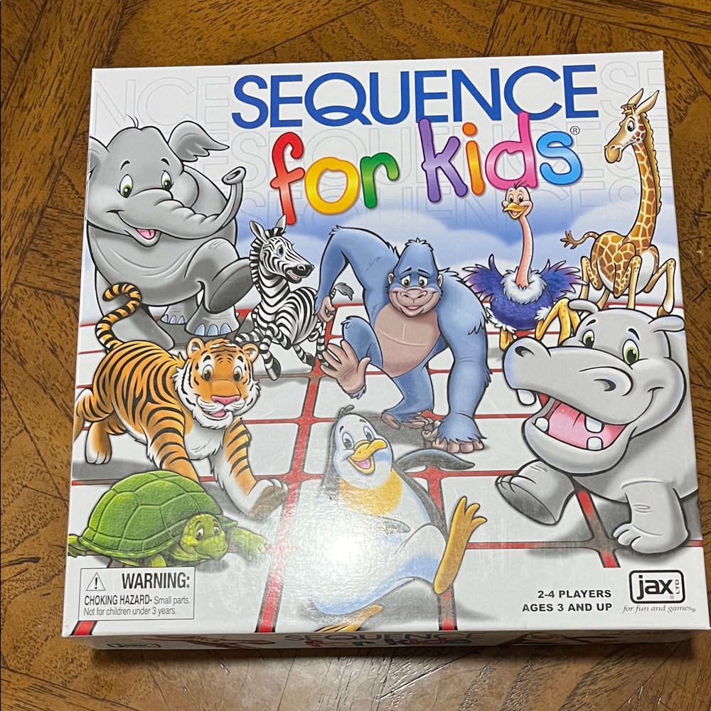 Jax Sequence for Kids - Last chance - will be donated on the weekend
